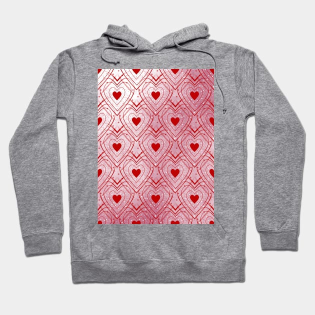 HEARTBEAT Happy Valentines Day. Hoodie by SartorisArt1